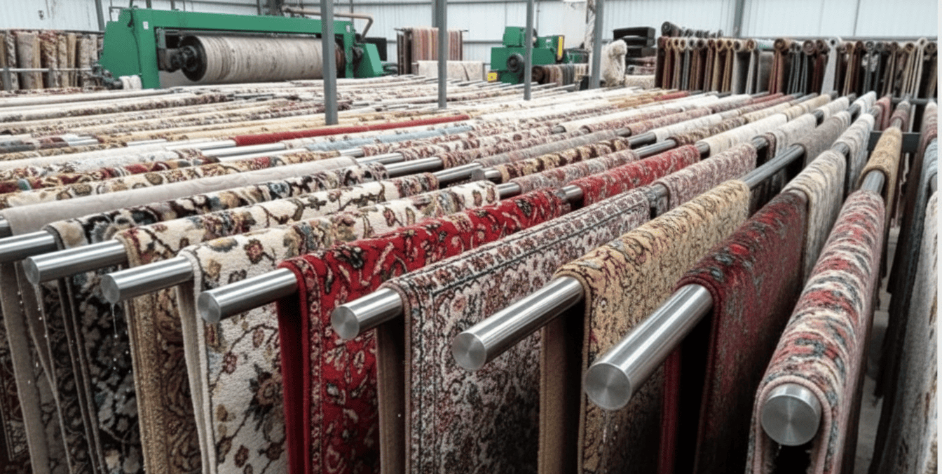 Halı yıkama atölyesi